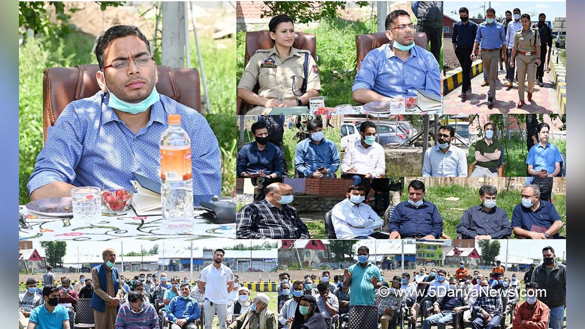 DDC Shopian, Deputy Commissioner Shopian Sachin Kumar Vaishya, Shopian, Kashmir, Jammu And Kashmir, Jammu & Kashmir