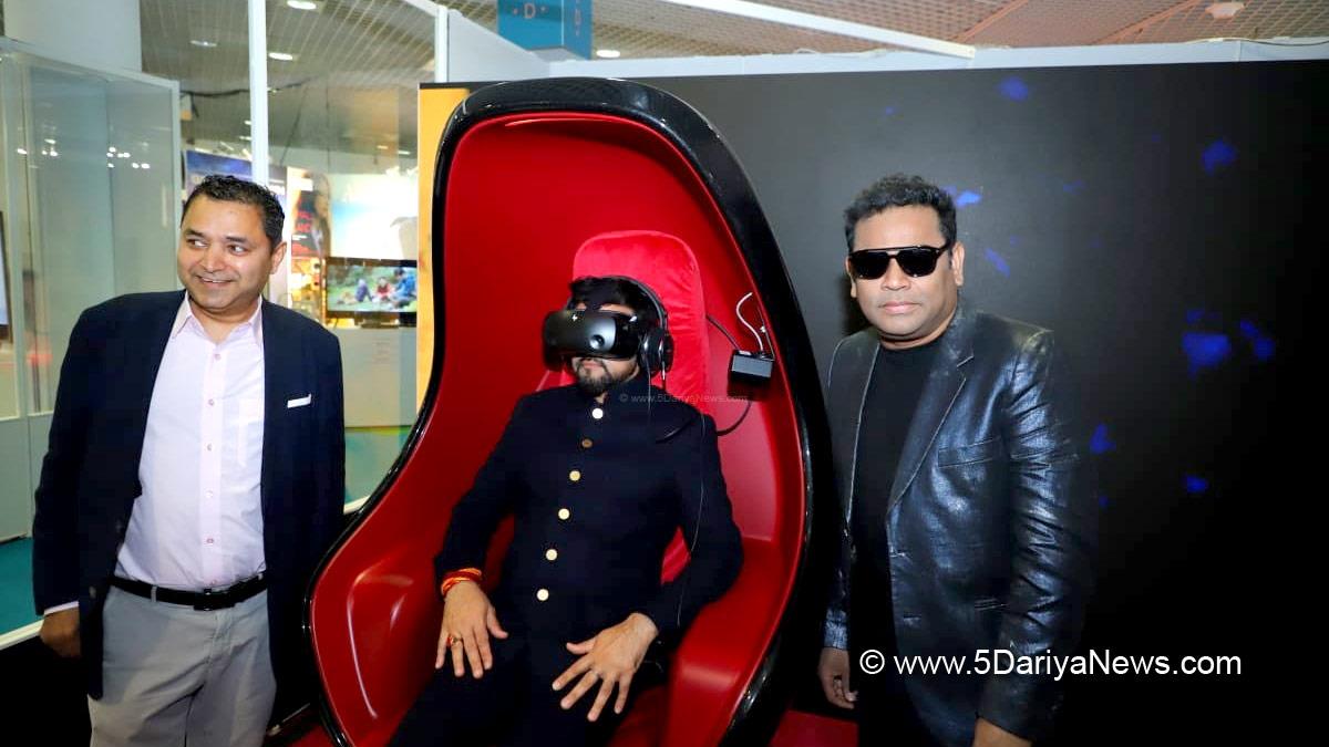 Anurag Thakur, Anurag Singh Thakur, BJP, Bharatiya Janata Party, Minister of Information and Broadcasting, Tollywood, Entertainment, Actor, Actress, Cinema, Movie, Telugu Films, Anurag Thakur, A.R. Rahman, VR film, Le Musk, Cannes