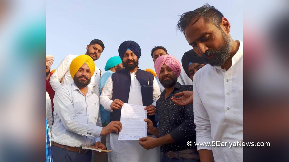 Harjot Singh Bains, AAP, Aam Aadmi Party, Aam Aadmi Party Punjab, AAP Punjab, Government of Punjab, Punjab Government