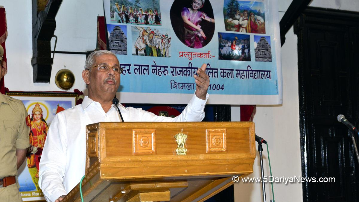 Rajendra Vishwanath Arlekar, Himachal Pradesh, Himachal, Bharatiya Janata Party, BJP, BJP Himachal, Shimla, Raj Bhawan