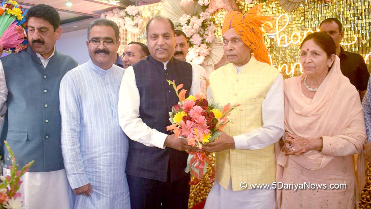 Jai Ram Thakur, Himachal Pradesh, Himachal, Bharatiya Janata Party, BJP, BJP Himachal, Shimla, Chief Minister of Himachal Pradesh, BJP Himachal Pradesh, Prof. Prem Kumar Dhumal, Anurag Singh Thakur