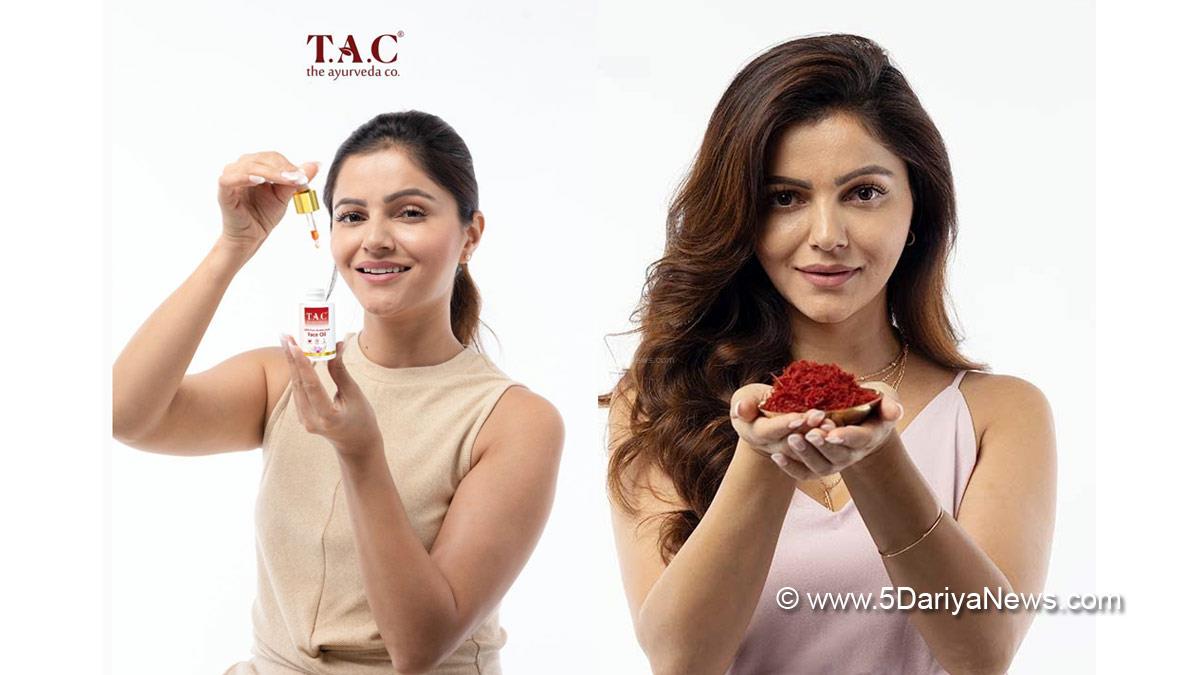 Rubina Dilaik, Ayurveda Company, T.A.C, D2C Ayurvedic brand, Kumkumadi Range, Commercial, TV, The Ayurveda Company