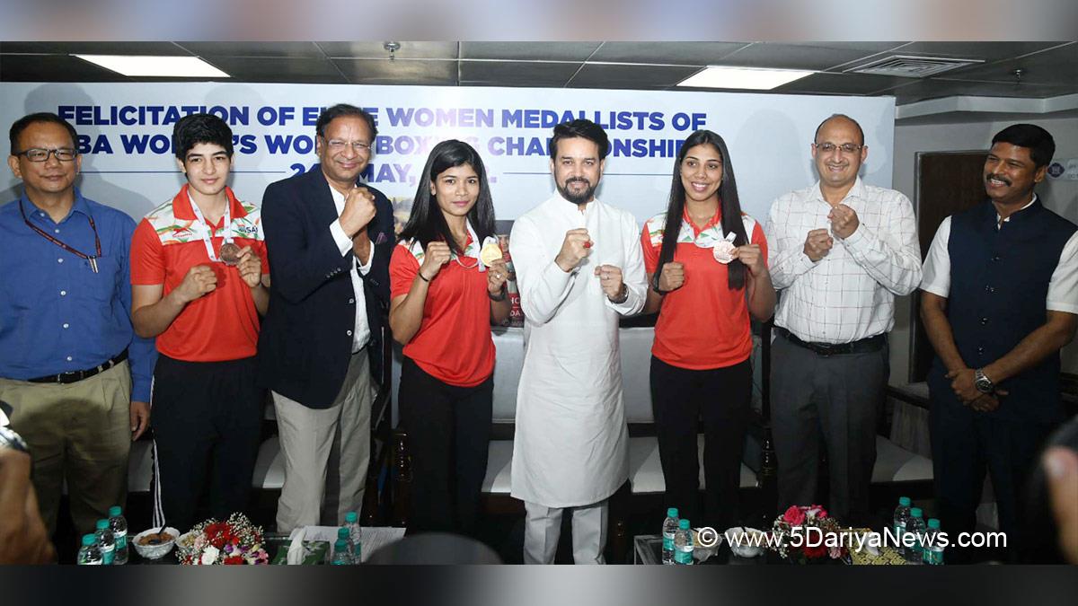 Anurag Thakur, Anurag Singh Thakur, BJP, Bharatiya Janata Party, Minister of Information and Broadcasting, Boxing World championship, Archery World Cup
