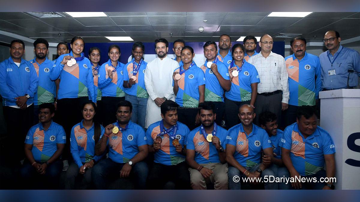 Anurag Thakur, Anurag Singh Thakur, BJP, Bharatiya Janata Party, Minister of Information and Broadcasting, Boxing World championship, Archery World Cup