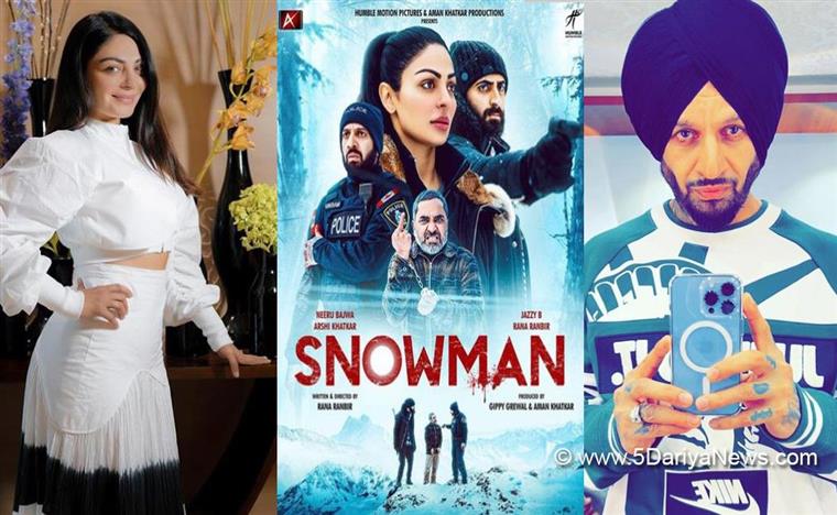 Snowman: Neeru Bajwa & Jazzy B’s Upcoming Film Gets A Release Date