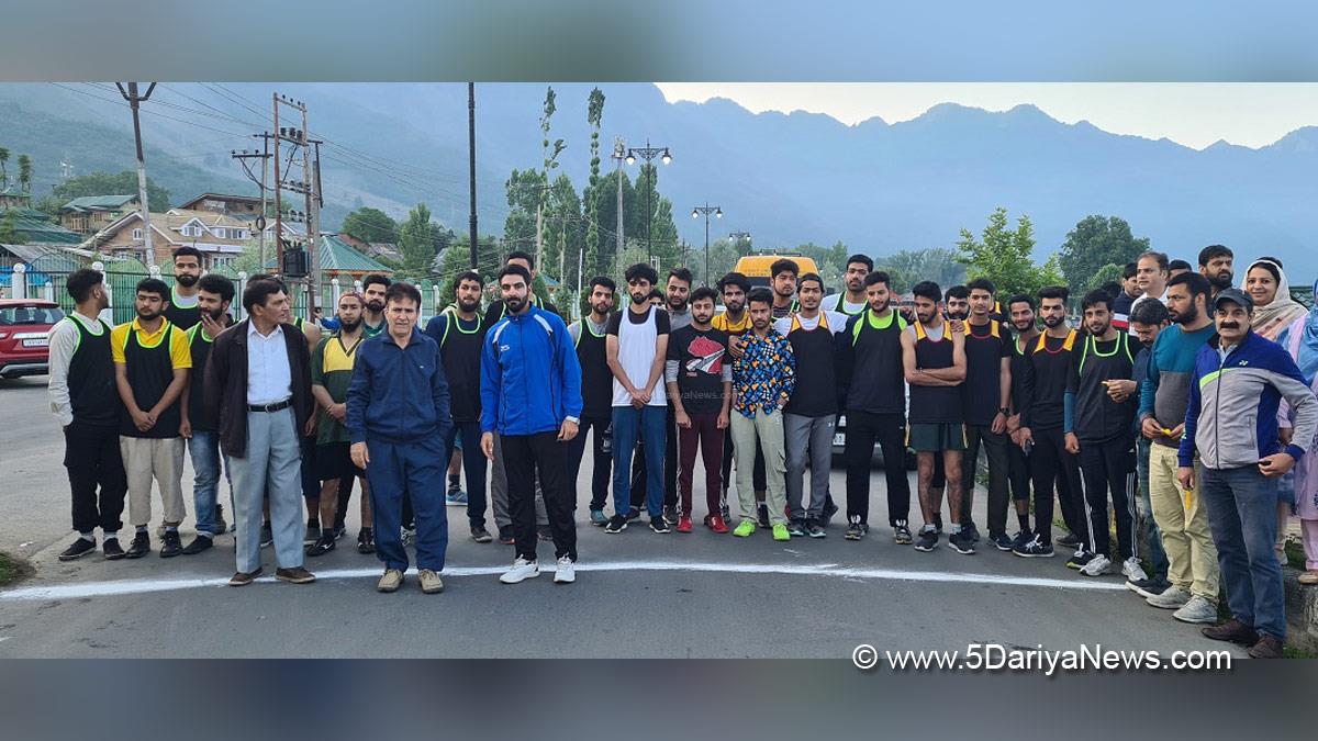 Sports News, Srinagar, Kashmir, Jammu And Kashmir, Jammu & Kashmir, Kashmir Valley, S.P College Srinagar, Annual College Road Race-2022, Prof. Khurshid Ahmad Khan