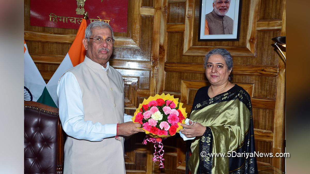 Rajendra Vishwanath Arlekar, Himachal Pradesh, Himachal, Bharatiya Janata Party, BJP, BJP Himachal, Shimla, Raj Bhawan, Additional Director General of Police, Vigilance, Satwant Atwal