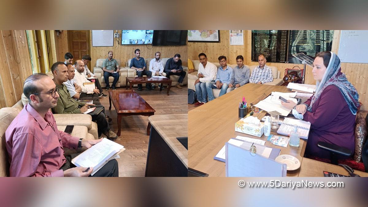 Dr. Syed Sehrish Asgar, Mission Director Jammu & Kashmir Rural Livelihoods Mission, JKRLM, Srinagar, Kashmir, Jammu And Kashmir, Jammu & Kashmir