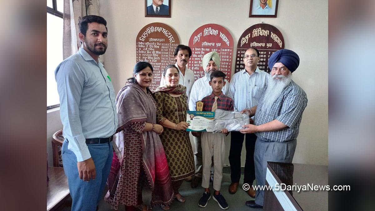 Government Senior Secondary School, Khuaspur Heera, National Level Yoga Olympiad, Hoshiarpur, Ranveer Kumar