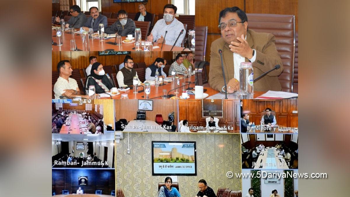 Manoj Kumar Dwivedi, Commissioner Secretary Industries & Commerce Department, Srinagar, Jammu, Kashmir, Jammu And Kashmir, Jammu & Kashmir