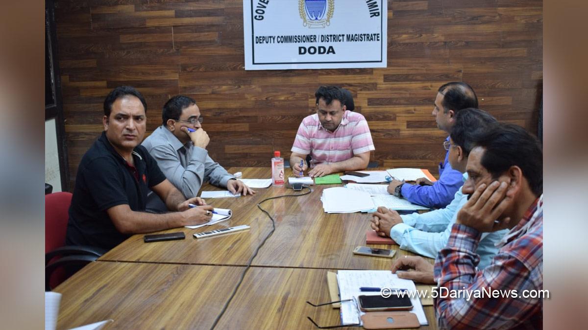 Deputy Commissioner Doda, Vikas Sharma, Doda, Jammu, Kashmir, Jammu And Kashmir, Jammu & Kashmir, Amrit Sarovar Mission, Azadi Ka Amrut Mahotsav