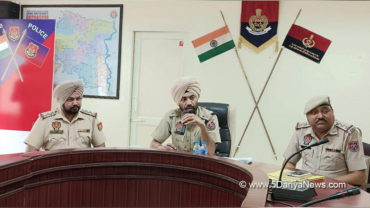 Crime News Punjab, Punjab Police, Police, Crime News, Gurdaspur Police, Gurdaspur
