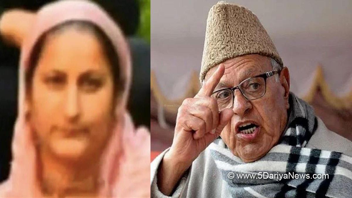 Farooq Abdullah , National Conference , Jammu and Kashmir , Kashmir , Kashmiri Pandits , Hindu Teacher Killed, Women Hindu Teacher Killed, Murder