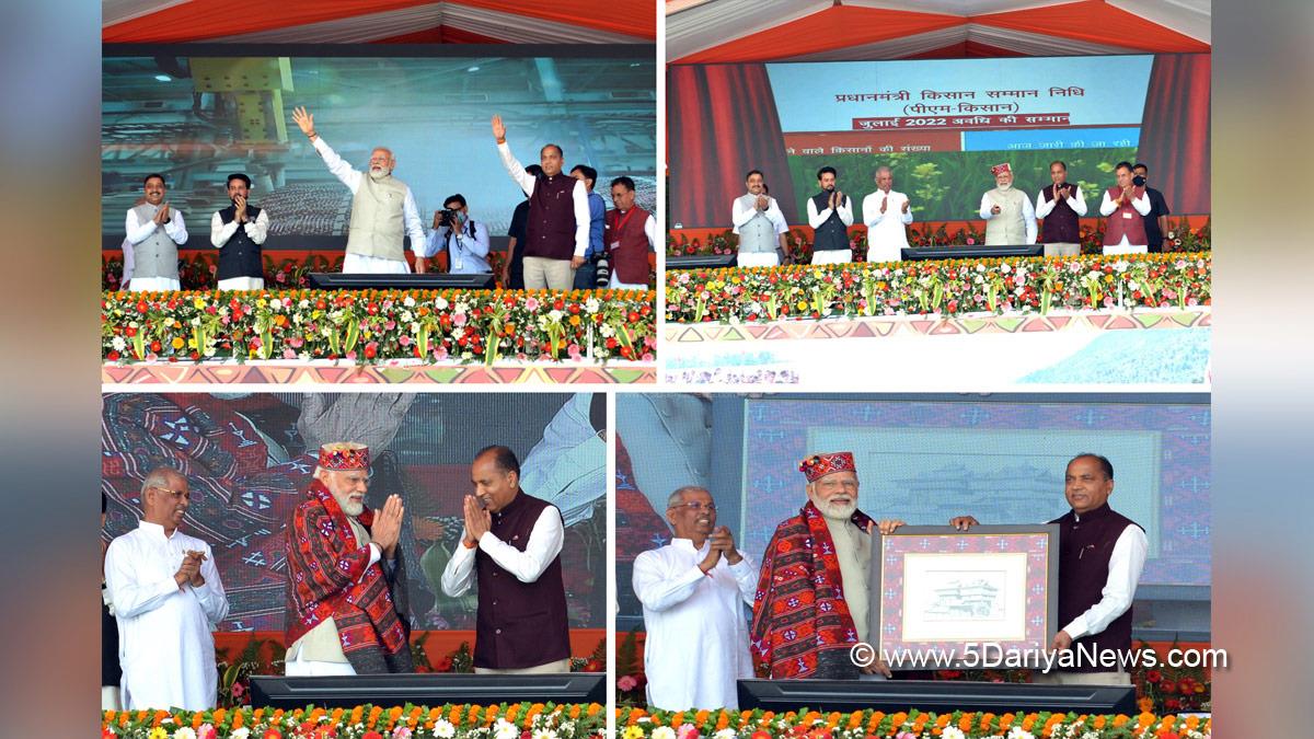 Narendra Modi, Modi, Prime Minister of India, Prime Minister, Narendra Damodardas Modi, Jai Ram Thakur, Himachal Pradesh, Himachal, Bharatiya Janata Party, BJP, BJP Himachal, Shimla, Chief Minister of Himachal Pradesh, BJP Himachal Pradesh, Garib Kalyan Sammelan