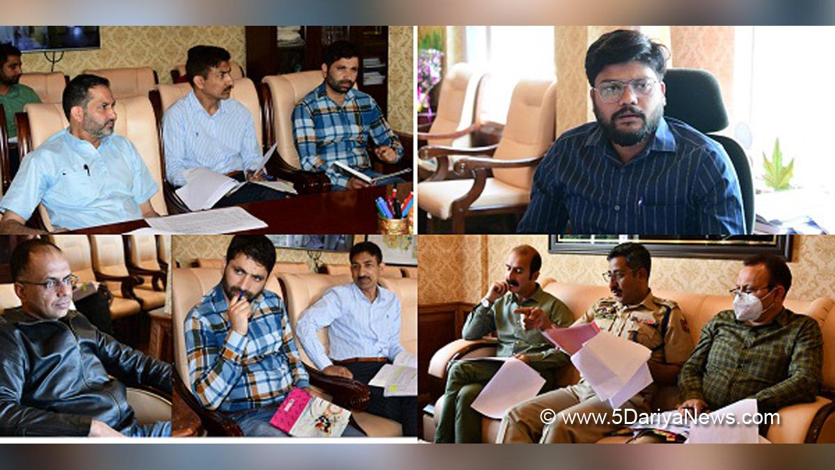 Deputy Commissioner Ganderbal, Shyambir, Ganderbal, Kashmir, Jammu And Kashmir, Jammu & Kashmir, District Level Screening Cum Coordination Committee, DLSCC