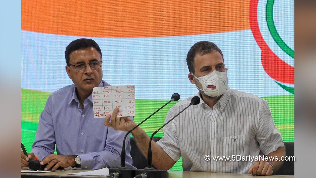 Randeep Singh Surjewala, Indian National Congress, Congress, All India Congress Committee, Enforcement Directorate, ED, National Herald Case, Sonia Gandhi, Indian National Congress, Congress, All India Congress Committee, Rahul Gandhi, Indian National Congress, Congress, All India Congress Committee