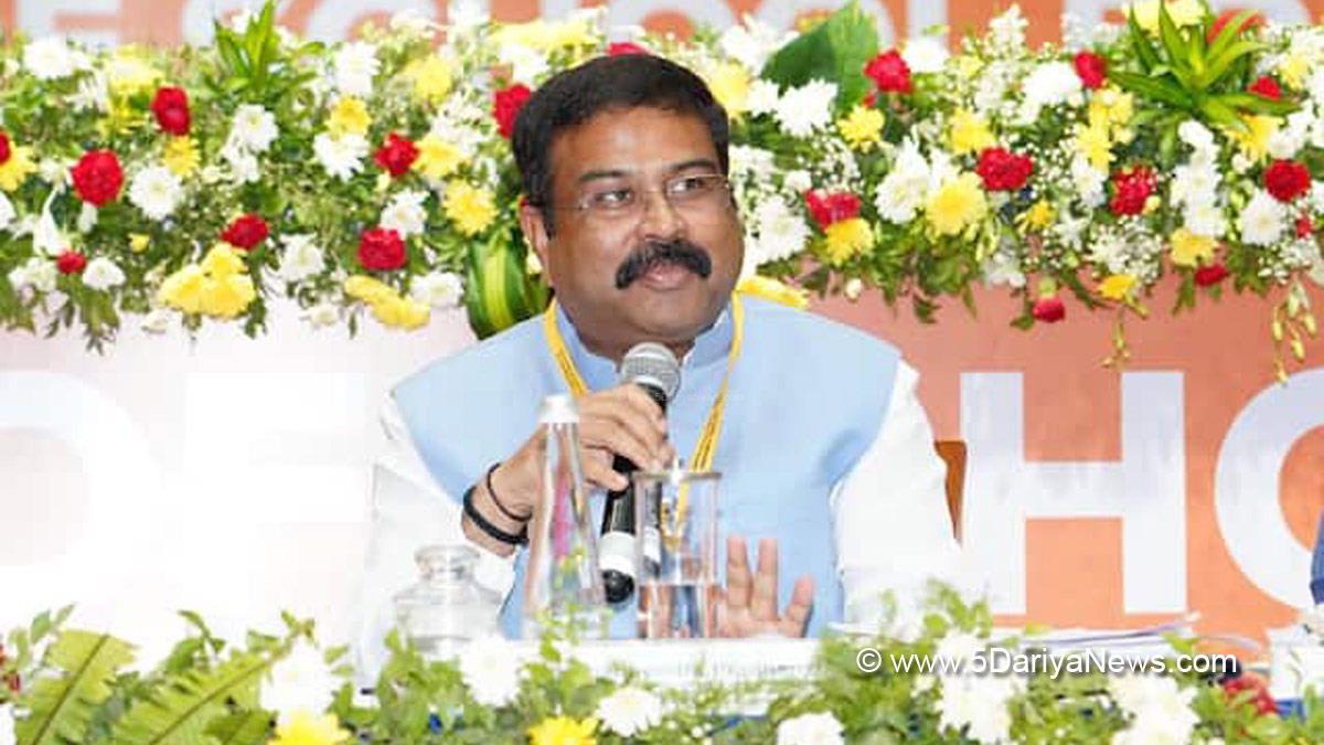 Dharmendra Pradhan, Dharmendra Debendra Pradhan, BJP, Bharatiya Janata Party, Ministry of Skill Development and Entrepreneurship, Bhupendrabhai Patel, Pramod Sawant, K Kasturirangan
