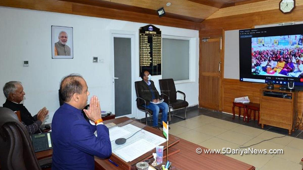 Jai Ram Thakur, Himachal Pradesh, Himachal, Bharatiya Janata Party, BJP, BJP Himachal, Shimla, Chief Minister of Himachal Pradesh, BJP Himachal Pradesh,Mukhya Mantri Mahila Sashaktikaran Yojna