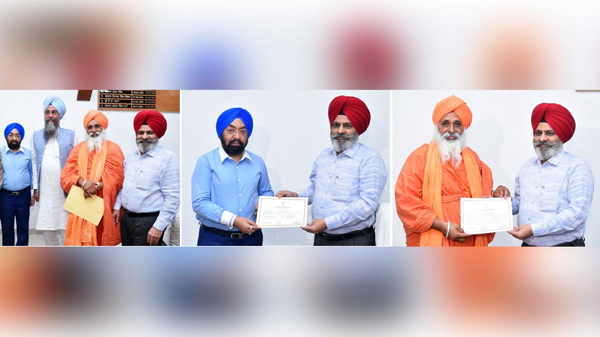Kultar Singh Sandhwan, AAP, Aam Aadmi Party, AAP Punjab, Aam Aadmi Party Punjab, Surinder Pal, Sant Balbir Singh Seechewal, Vikramjit Singh Sahney