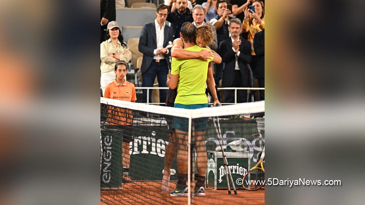 Sports News, Tennis, Tennis Player, French Open, Rafael Nadal, Alexander Zverev