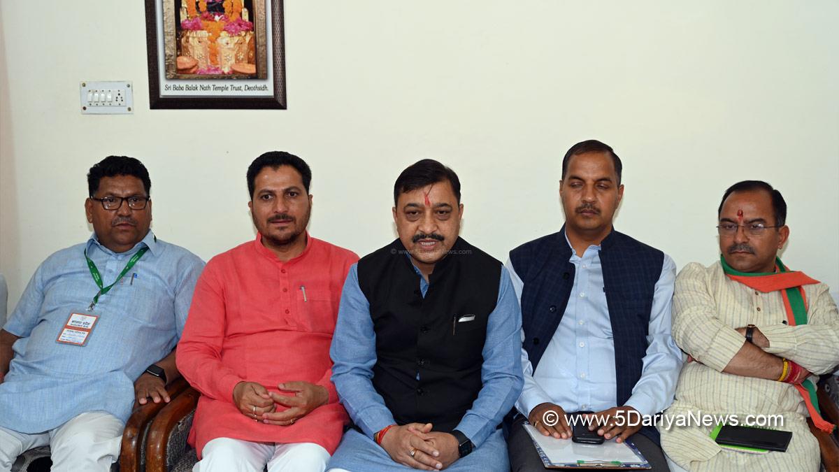 Suresh Kashyap, Himachal Pradesh, Himachal, Bharatiya Janata Party, BJP, BJP Himachal, Shimla, BJP Himachal Pradesh, Hamirpur