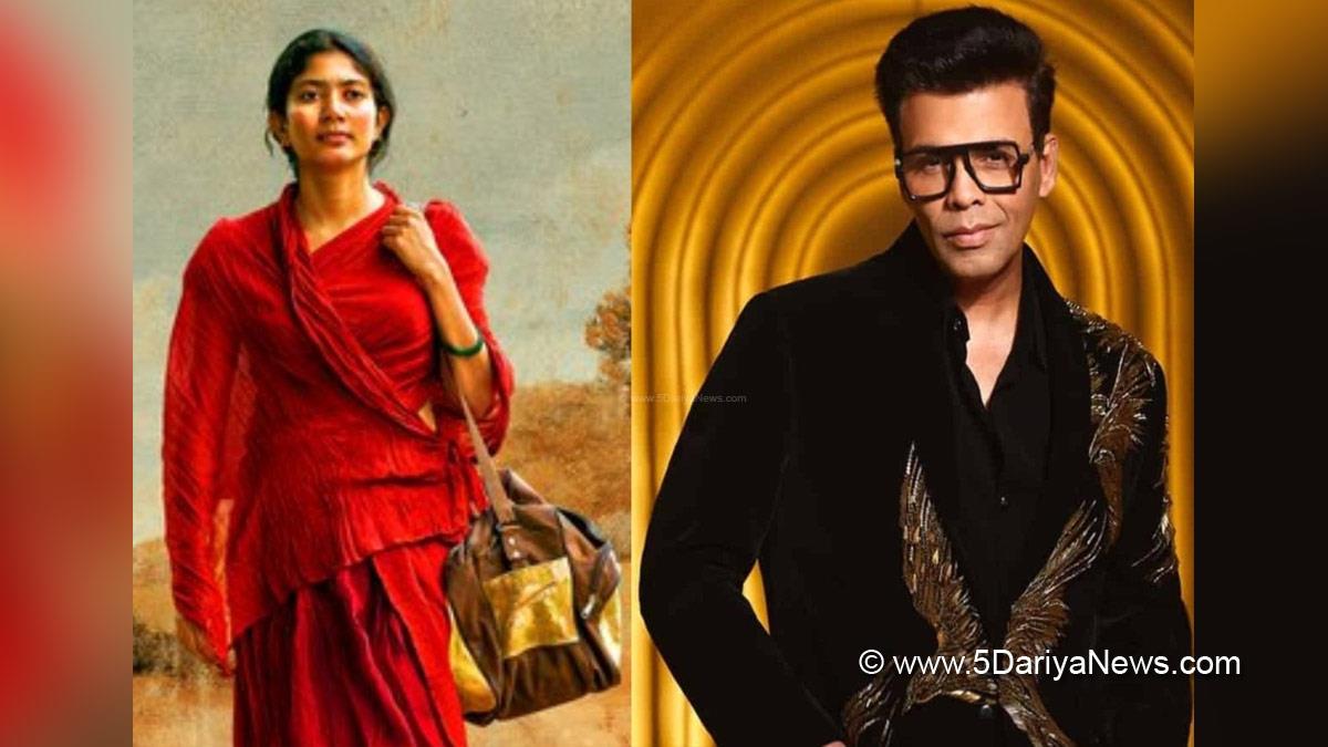 Bollywood, Entertainment, Mumbai, Actor, Cinema, Hindi Films, Movie, Mumbai News, Karan Johar, Tollywood, Entertainment, Actor, Actress, Cinema, Movie, Telugu Films, Sai Pallavi