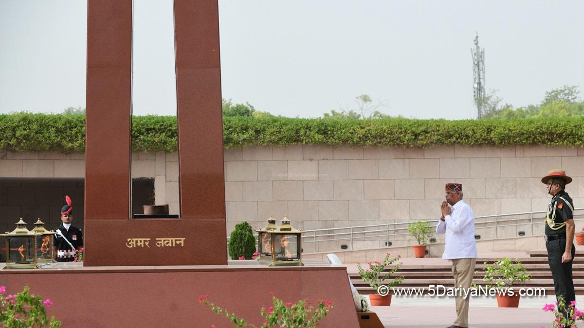 Rajendra Vishwanath Arlekar, Himachal Pradesh, Himachal, Bharatiya Janata Party, BJP, BJP Himachal, Shimla, Raj Bhawan, National War Memorial, Indian Army 