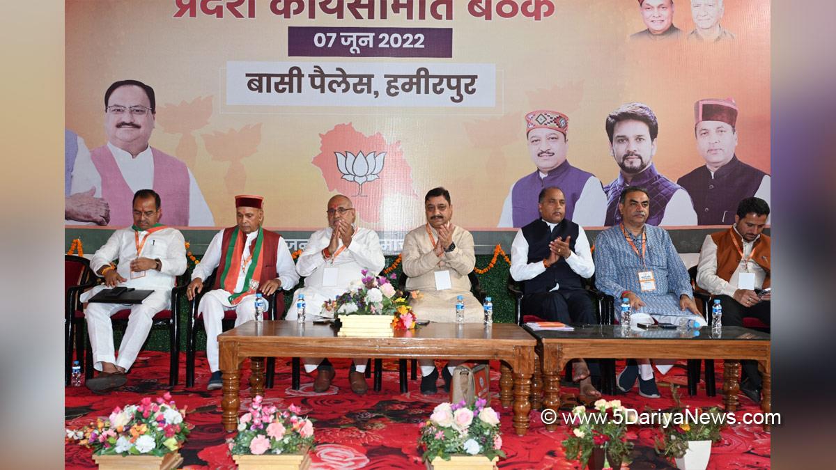 Sanjay Bhatia, Himachal Pradesh, Himachal, Bharatiya Janata Party, BJP, BJP Himachal, Shimla, Prem Kumar Dhumal, Jairam Thakur, Suresh Kashyap, Avinash Rai khanna