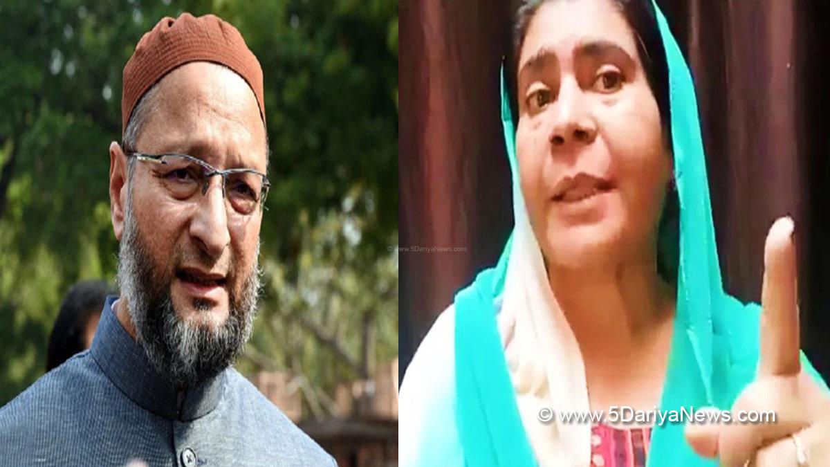 Nupur Sharma , BJP , Bharatiya Janata Party , Former Spokesperson , Nupur Sharma Case , Prophet Muhammad , Prophet Muhammad Comment , Rubina Khanum, Asaduddin Owaisi