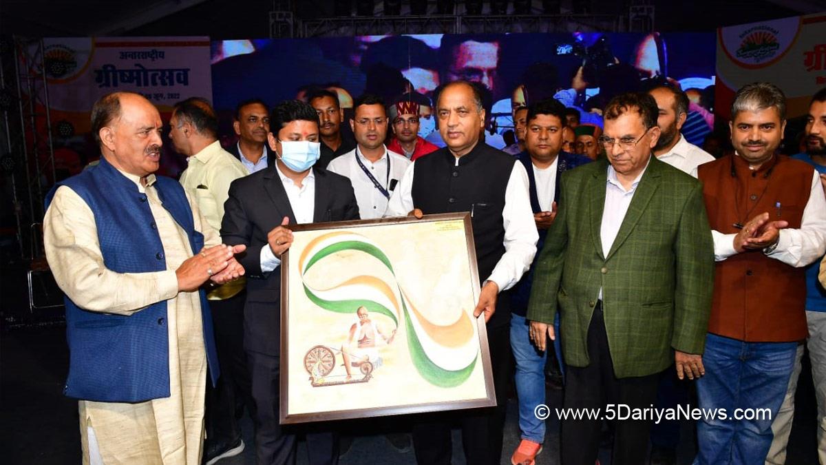 Jai Ram Thakur, Himachal Pradesh, Himachal, Bharatiya Janata Party, BJP, BJP Himachal, Shimla, Chief Minister of Himachal Pradesh, BJP Himachal Pradesh, Suresh Bhardwaj,International Summer Festival