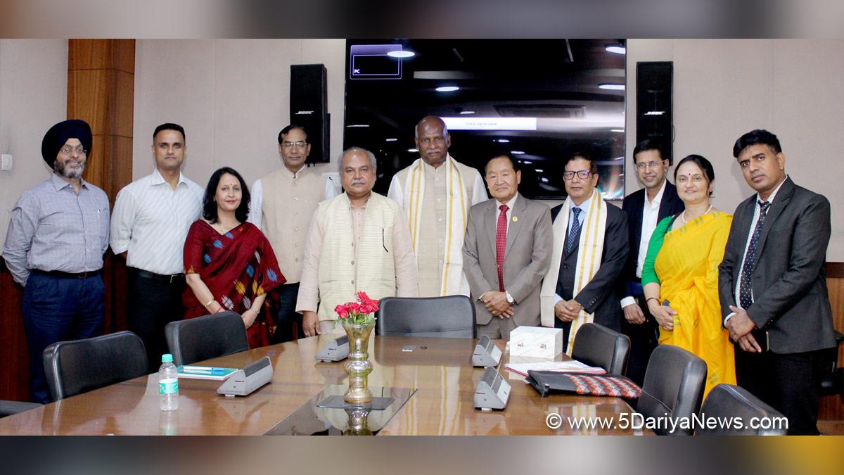 Narendra Singh Tomar, Union Agriculture & Farmers Welfare Minister, BJP, Bharatiya Janata Party, Nepal Agriculture Minister Mahendra Rai Yadav, New Delhi