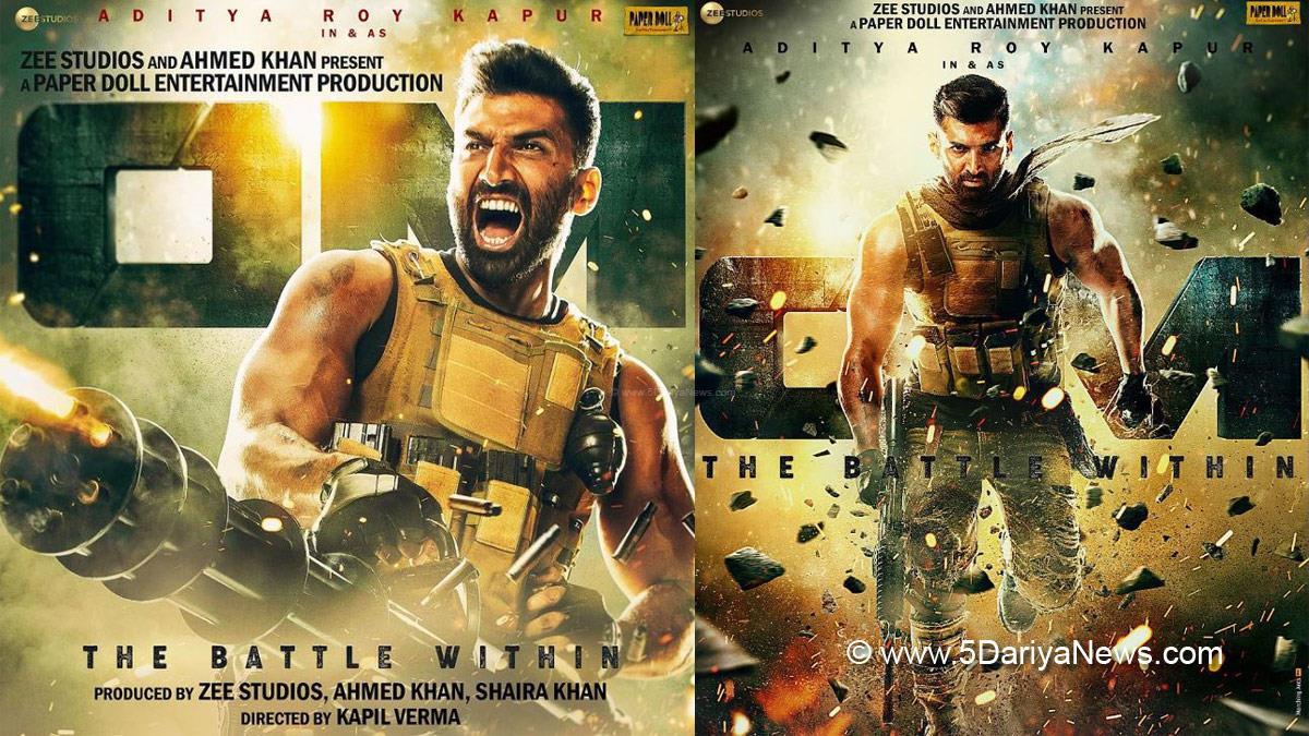 Aditya Roy Kapur,Sanjana Sanghi,OM,OM Trailer,OM The Battle Within,OM Release Date,OM Star Cast,Prakash Raj,Ashutosh Rana,Prachi Shah,Ahmed Khan,Zee Studios,Shaira Khan,Upcoming Bollywood Movies In 2022