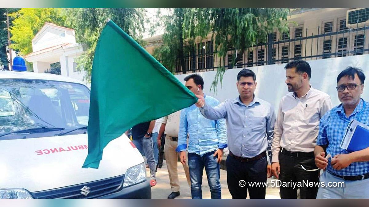 DDC Rajouri, District Development Commissioner Rajouri, Vikas Kundal, Rajouri, Kashmir, Jammu And Kashmir, Jammu & Kashmir, Chief Medical Officer, Dr Abdul Hamid Zarger, Ambulances To Tribal Areas