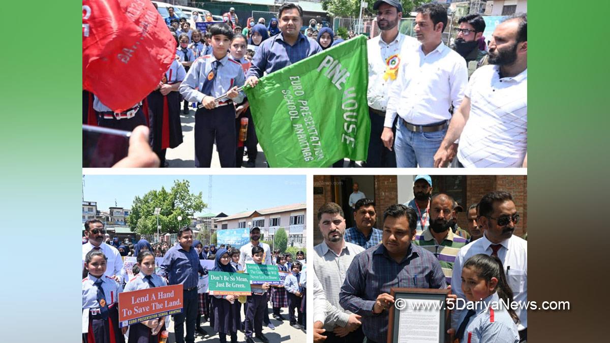 DDC Anantnag, Deputy Commissioner, Dr Piyush Singla, Anantnag, Dr Piyush Singla, Kashmir, Jammu And Kashmir, Jammu & Kashmir, Environment Day