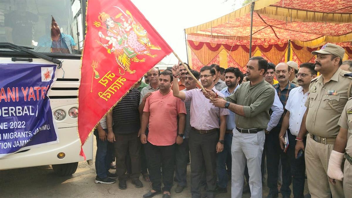 DDC Jammu, Ramesh Kumar, Divisional Commissioner Jammu, Jammu, Kashmir, Jammu And Kashmir, Jammu & Kashmir, Mata Kheer Bhawani shrine, Tulmulla, Ganderbal, Devinder Singh Bhau 