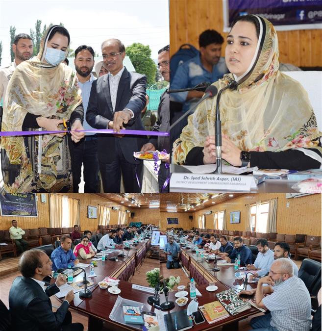 DDC Baramulla, Deputy Commissioner Baramulla, Dr. Syed Sehrish Asgar, Baramulla, Kashmir, Jammu And Kashmir, Jammu & Kashmir, VARTALAP, Press Information Bureau Srinagar, Rajendra Choudhary