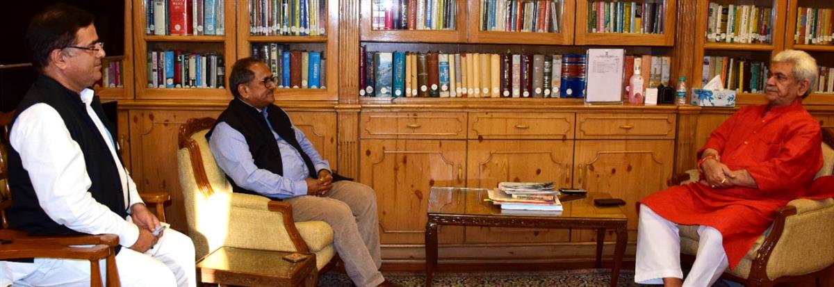 Manoj Sinha, Lieutenant Governor J&K, Raj Bhavan, Jammu, Srinagar, Kashmir, Jammu And Kashmir, Jammu & Kashmir, Dr. Nirmal Singh , Dr Nirmal Singh