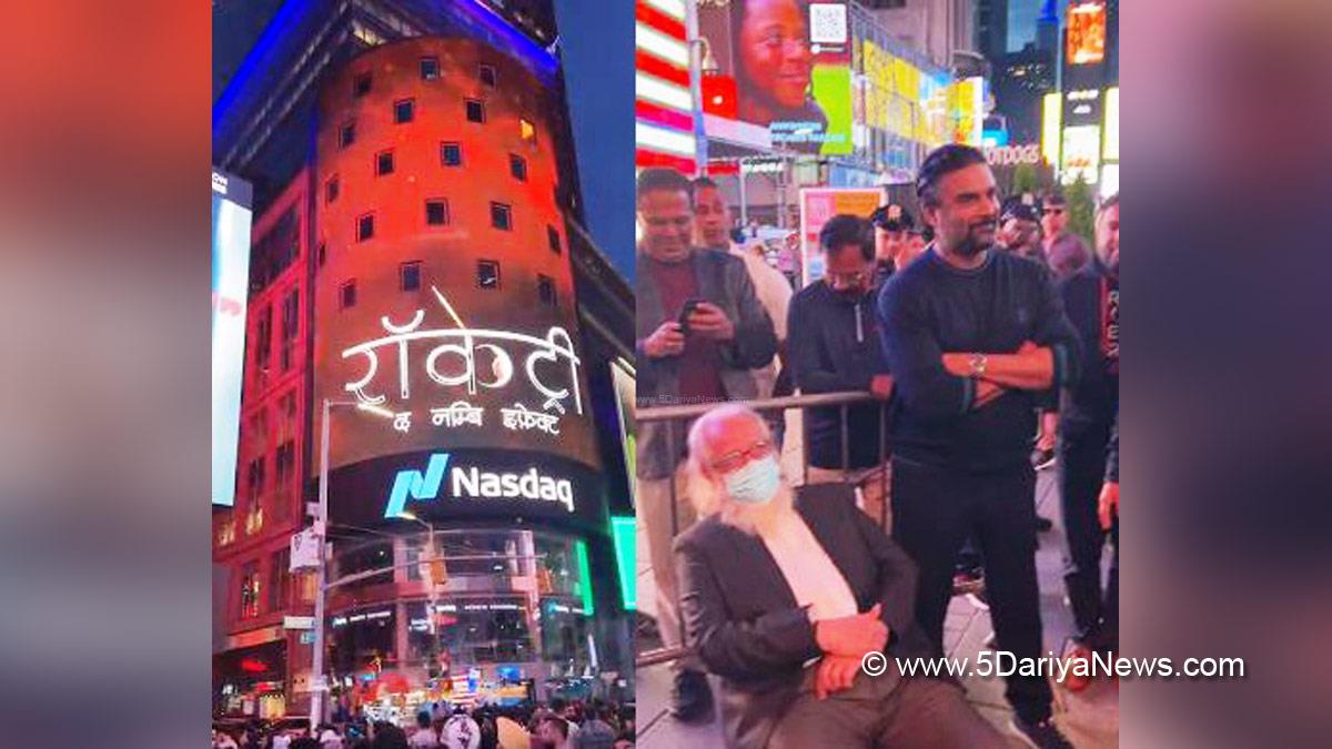 Tollywood, Entertainment, Actor, Actress, Cinema, Movie, Telugu Films, Rocketry, R. Madhavan, Rocketry: The Nambi Effect,Nasdaq Billboard