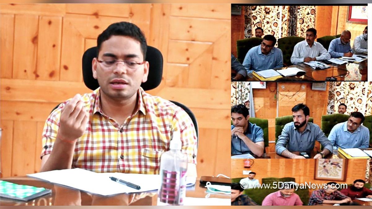 DDC Shopian, Deputy Commissioner Shopian Sachin Kumar Vaishya, Shopian, Kashmir, Jammu And Kashmir, Jammu & Kashmir