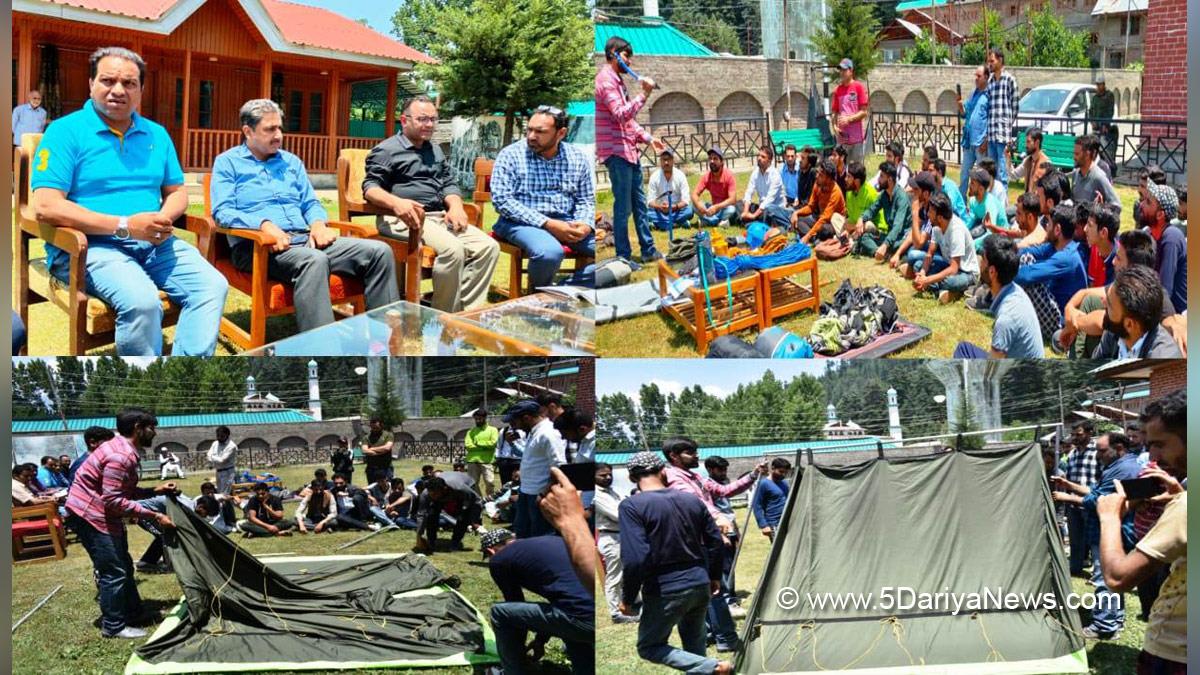 Deputy Commissioner Kupwara, Khalid Jahangir, Kupwara, Kashmir, Jammu And Kashmir, Jammu & Kashmir, CEO LBDDA, Ghulam Nabi Bhat, Lolab-Bangus-Drangyari Development Authority, LBDDA