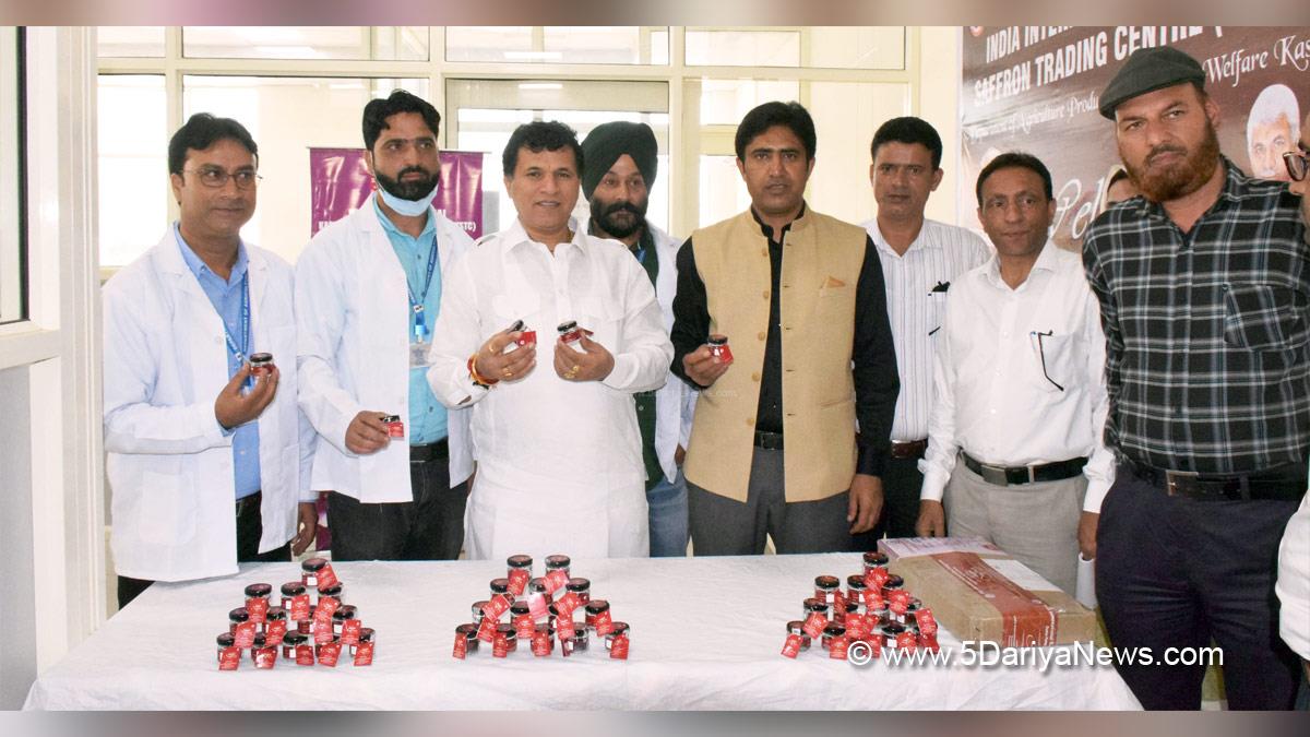 Kailash Choudhary, BJP, Bharatiya Janata Party, Union Minister Of StateFor Agriculture And Farmers Welfare, Deputy Commissioner Pulwama Baseer Ul Haq Choudhary,  Kashmir, Jammu And Kashmir, Jammu & Kashmir