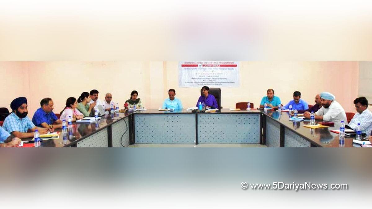 Deputy Commissioner Samba, Anuradha Gupta, Samba, Kashmir, Jammu And Kashmir, Jammu & Kashmir, National Tobacco Control Programme, NTCP, District Level Coordination Committee
