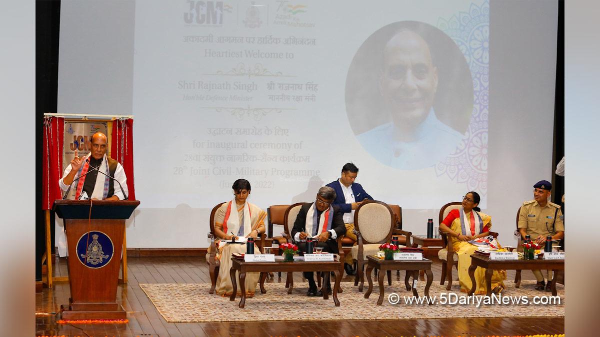 Rajnath Singh, Union Defence Minister, Defence Minister of India, BJP, Bharatiya Janata Party, Mussoorie, Uttarakhand, Lal Bahadur Shastri National Academy Of Administration, LBSNAA