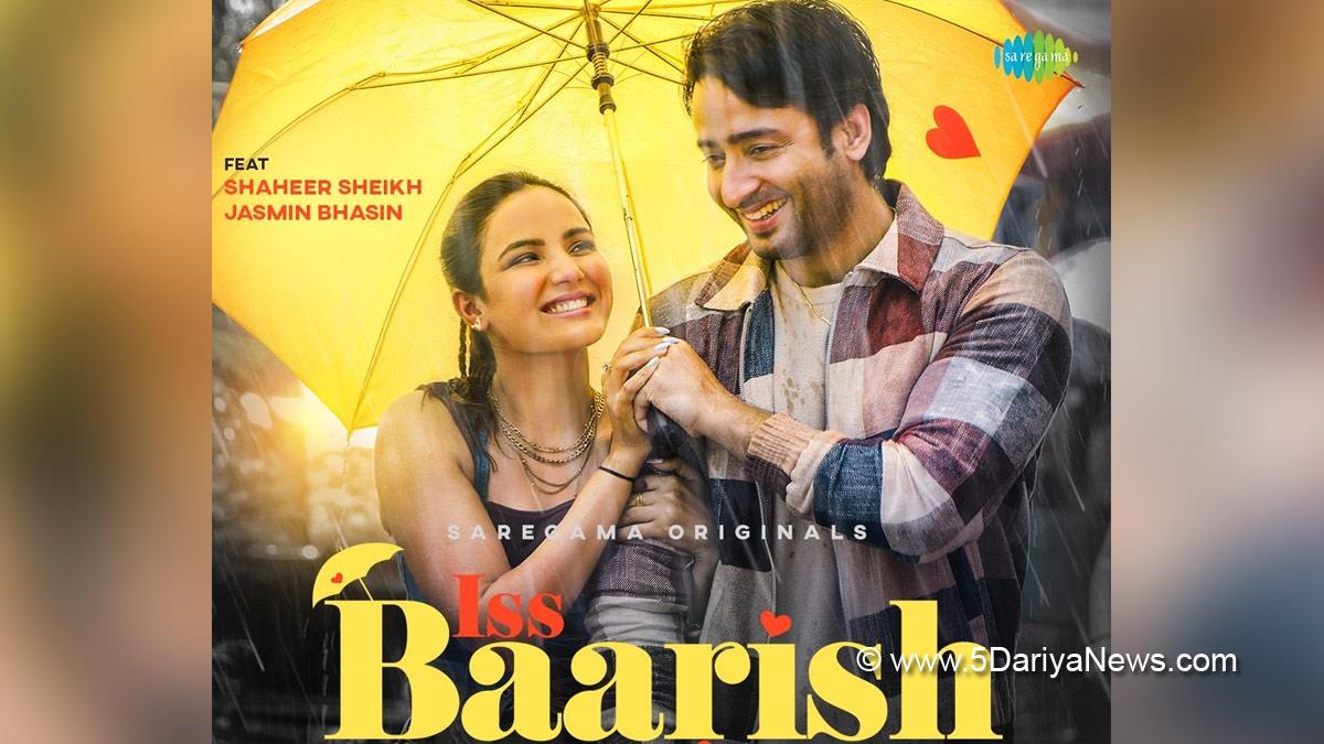 Music, Entertainment, Mumbai, Singer, Song, Mumbai News, Shaheer Sheikh, Jasmin Bhasin, Iss Baarish Mein
