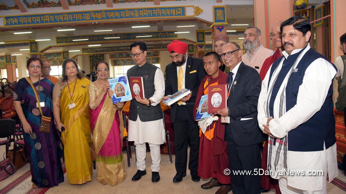 Kiren Rijiju, BJP, Bharatiya Janata Party, Union Minister of Law and Justice, Lord Buddha, Battsagaan Temple, Mongolia, Zandanshatar Gombojav, Nomin Chinba, Khamba Nomun Khan