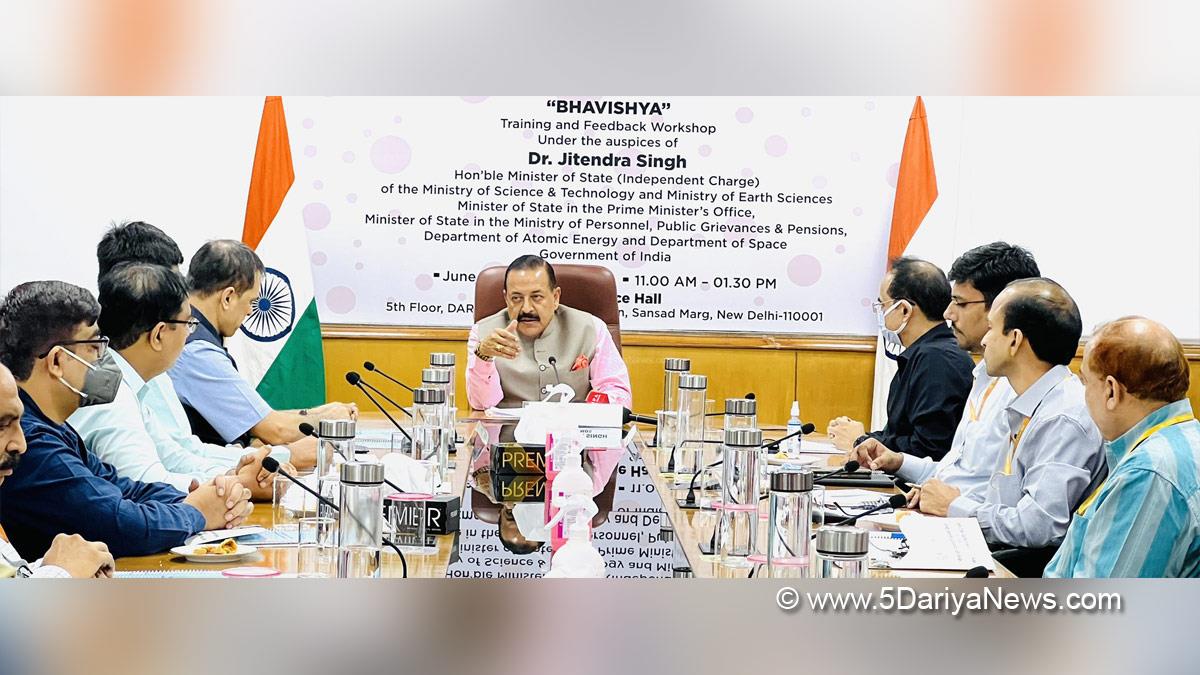 Dr Jitendra Singh, Dr. Jitendra Singh, Bharatiya Janata Party, BJP, Union Earth Sciences Minister, Artificial Intelligence, AI