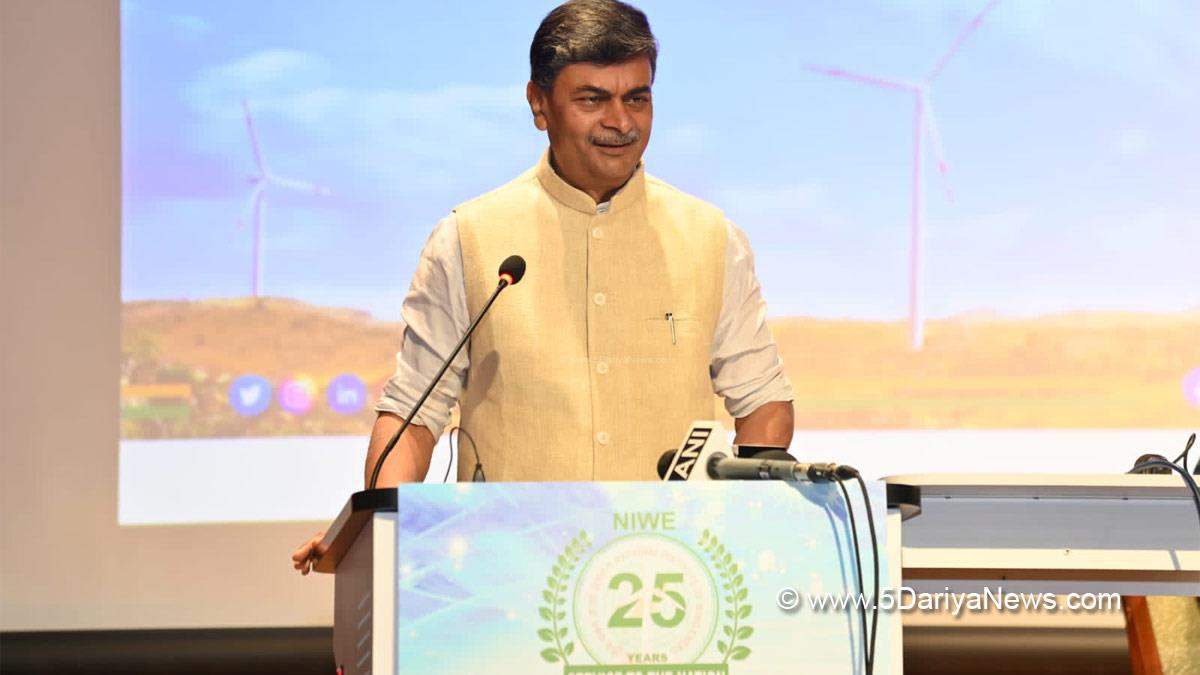 Raj Kumar Singh, R.K. Singh, BJP, Bharatiya Janata Party, Azadi Ka Amrit Mahotsav, Indu Shekhar Chaturvedi, Secretary MNRE, Dinesh Jagdale, JS, MNRE and Dr. K. Balaraman