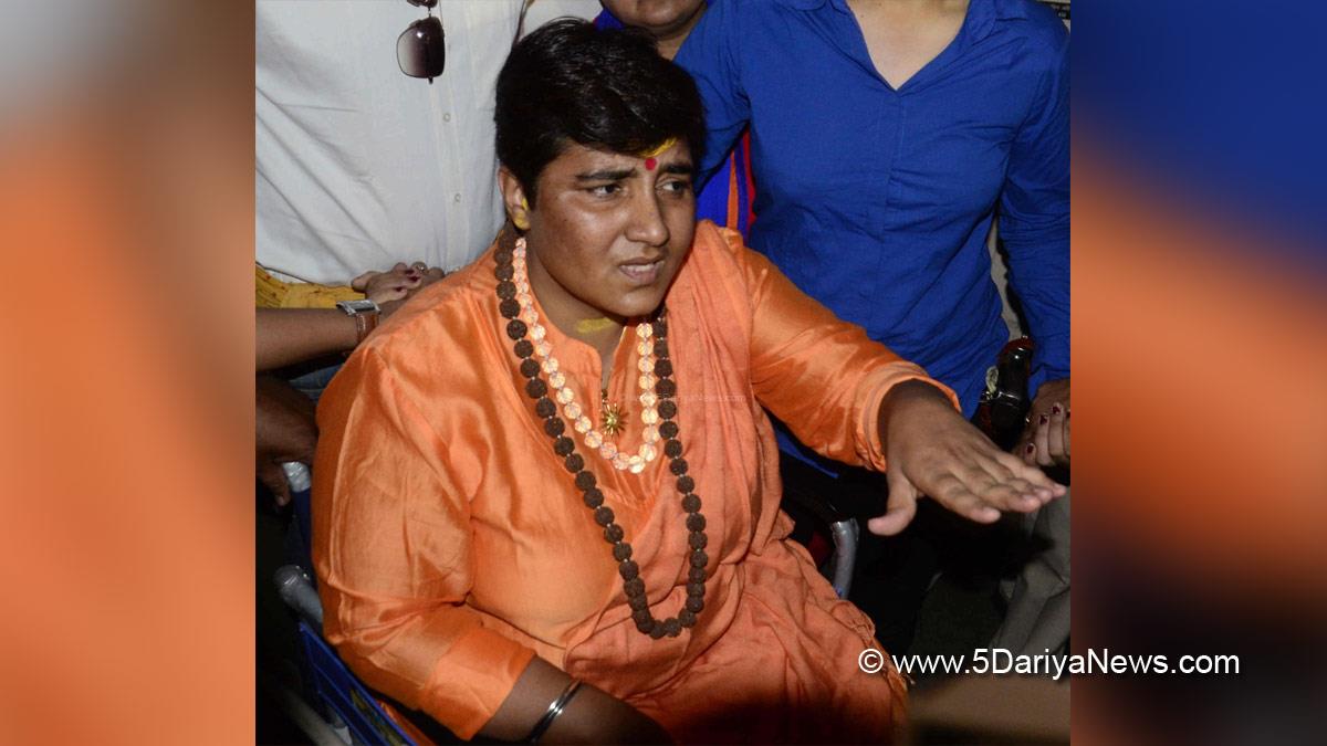 Sadhvi Pragya , Sadhvi Pragya NEws , Sadhvi Pragya Threat , Pragya Singh Thakur , Pragya Singh Thakur News , Bhopal , Bhopal News , Crime News , Bhopal BJP MP , Dawood Ibrahim Gang , Dawood Ibrahim