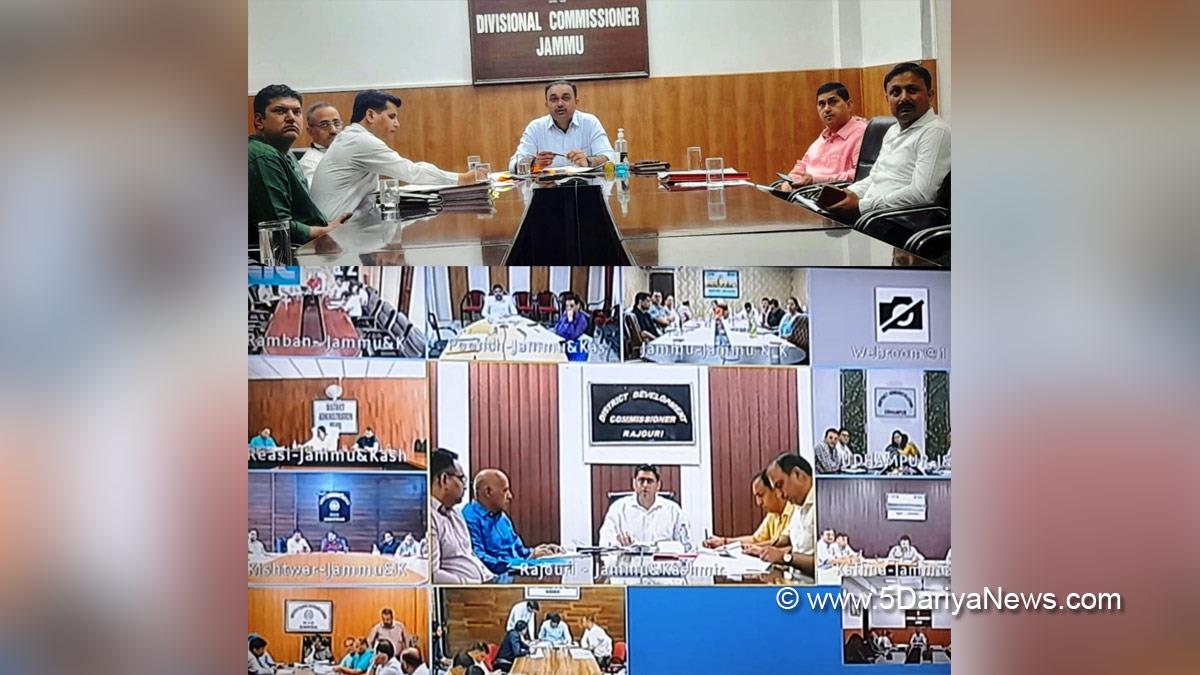 DDC Jammu, Ramesh Kumar, Divisional Commissioner Jammu, Jammu, Kashmir, Jammu And Kashmir, Jammu & Kashmir, Digital India Land Records Modernization programme, DLRMP