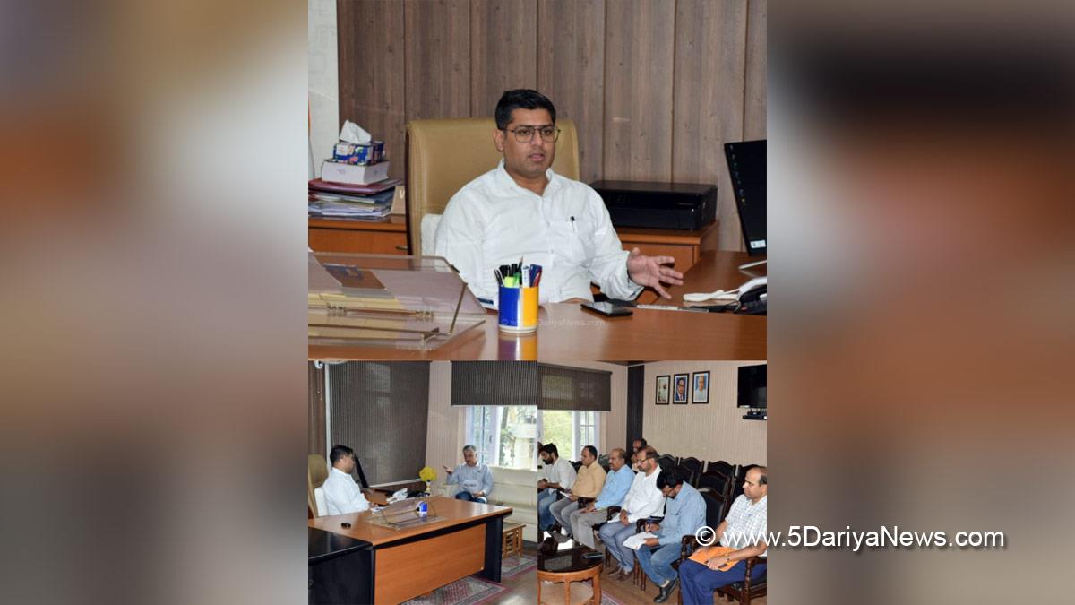 DDC Rajouri, District Development Commissioner Rajouri, Vikas Kundal, Rajouri, Kashmir, Jammu And Kashmir, Jammu & Kashmir, Jal Shakti Abhiyan, National Water Mission, Rain Water Harvesting Structures, RWHS